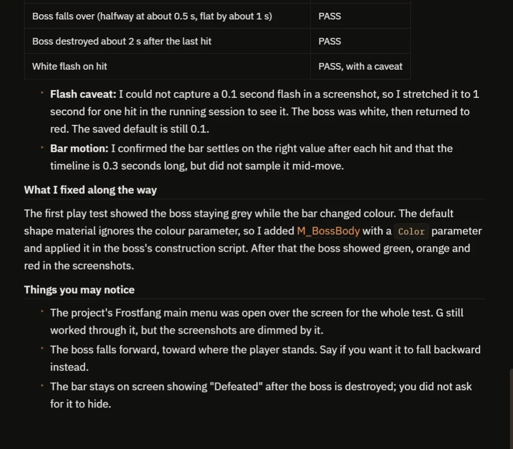 The AI report with the flash caveat, the material fix and the things you may notice