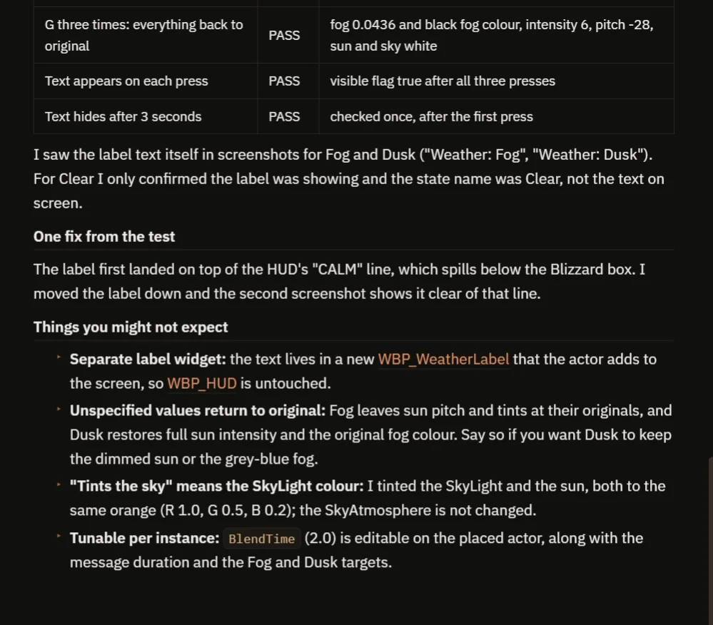 The AI report with the three-press check, the label fix and the things you might not expect